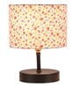 Devansh Iron  Table Lamp With Multicolor  Cotton  Shade