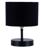 Devansh Iron Table Lamp With Black Cotton  Shade