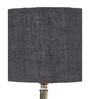 Devansh Metal table lamp with Grey Jute Shade