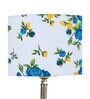 Devansh Metal table lamp with Multicolor  cotton  Shade
