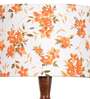 Multicolor Cotton Wooden floor Lamp