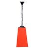 Devansh Orange Cotton Pyramid  Hanging Single Hanging Lamp
