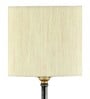 Devansh Wood Table Lamp With Off-White Cotton  Shade