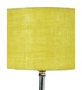 Devansh Wood Table Lamp With Yellow Jute Shade