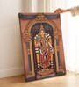Devi Meenakshi Tanjore Stretched Canvas Painting