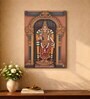 Devi Meenakshi Tanjore Stretched Canvas Painting