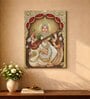 Devi Saraswati Tanjore Stretched Canvas Painting