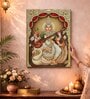 Devi Saraswati Tanjore Stretched Canvas Painting