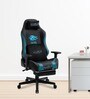 Devil Leatherette Gaming Chair in Black & Blue Colour