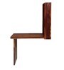 Devin Study Table With Book Rack in Honey Colour