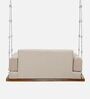 Dewey SolidWood Swing in Brown & Beige Colour