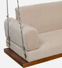 Dewey SolidWood Swing in Brown & Beige Colour