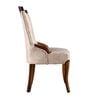 Dewsbury Solid Wood Dining Chair In Beige Colour Set Of 2