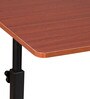 Dexter Height Adjustable Portable Table in Teak Colour