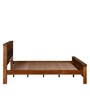 Dexter Solid Wood King Size Bed in Cappucino Finish