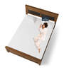 Dexter Queen Size Bed in Cappuccino Finish