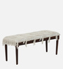 Dexter Sheesham Wood Bench In Provincial Teak Finish