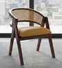 Deymar Teak Wood Arm Chair In Brown  Finish