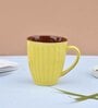 Dhara Daze Yellow Ceramic 300 ml Handmade Coffee Mug