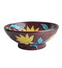 Dharini Multicolor Blue Pottery Serving Bowls