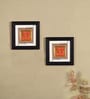 Dhokra Black Brass & Glass (Set of 2) Painting