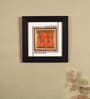 Dhokra White Brass & Glass  Painting