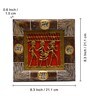 Dhokra Work & Warli Hanpainted Wall Decor Set In Wood
