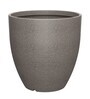 Iraka Large Beige Polymer Floor Planter