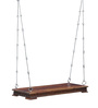 Dhruv Solid Wood Swing With Chain In Provincial Teak Finish