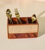 Dhun Cultery Holder Wooden Spoon Holder