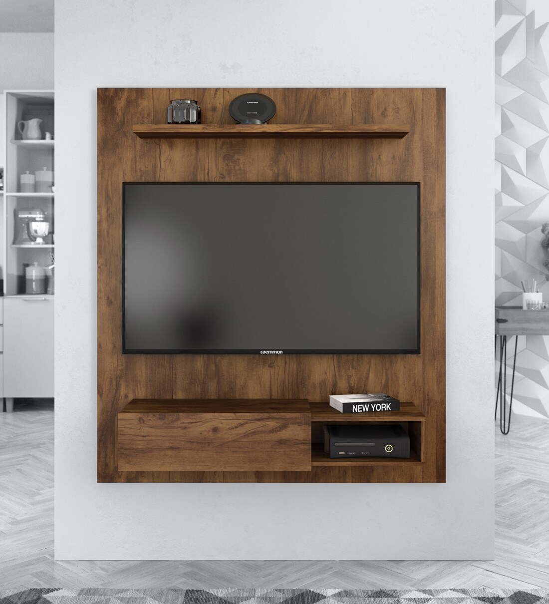 Buy Dilleto TV Unit in Jatoba Finish by Colibri Online TV Units TV