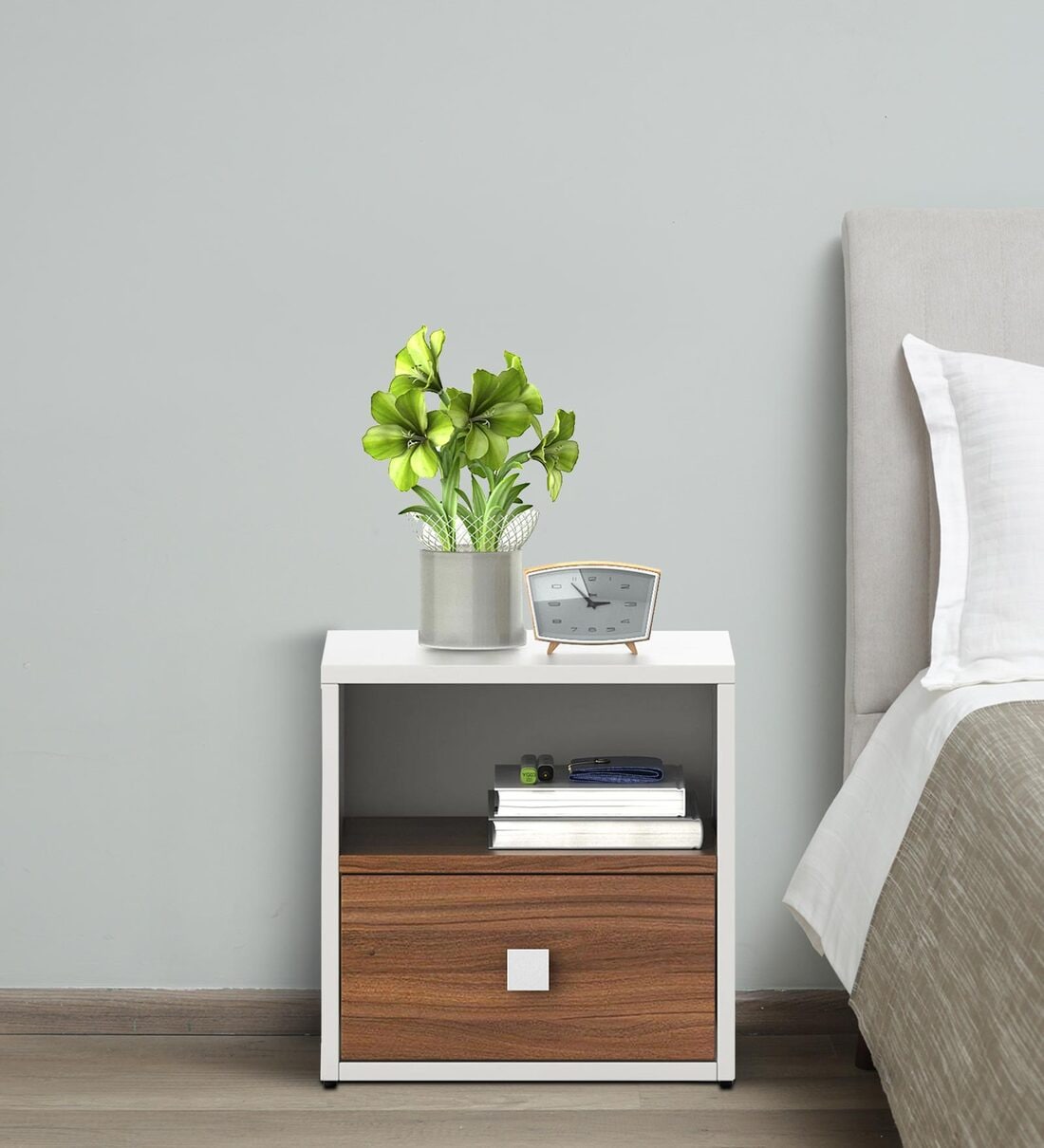 Dimora black deals nightstand