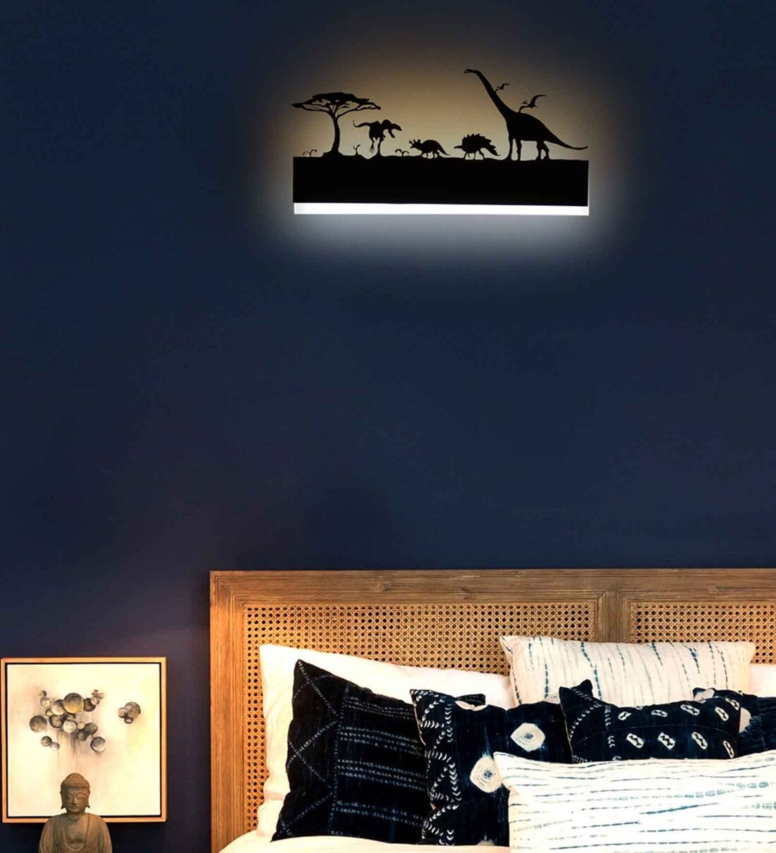 dinosaur wall light