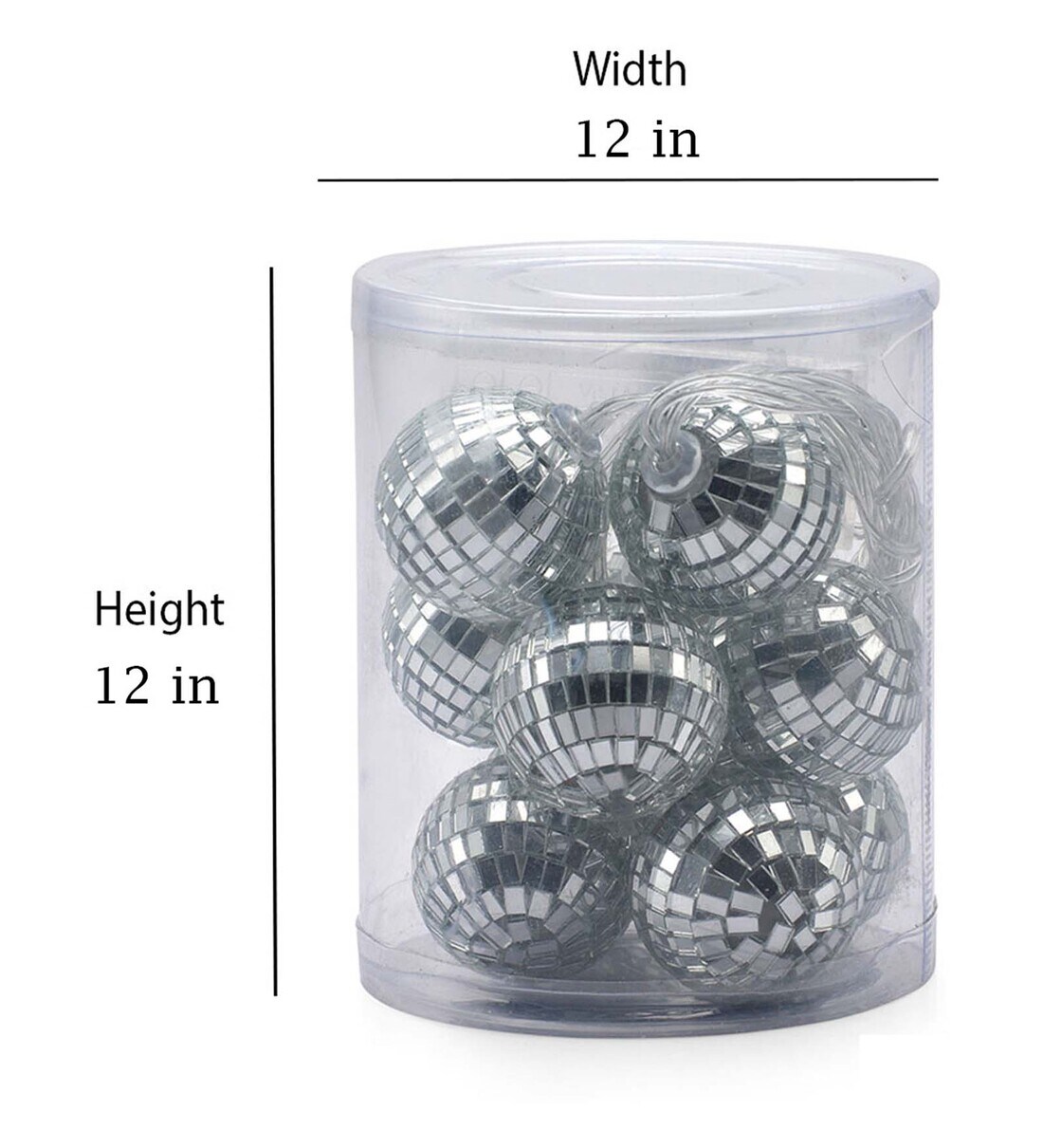 Oxytrends Silver Big disco Ball Disco Price in India - Buy