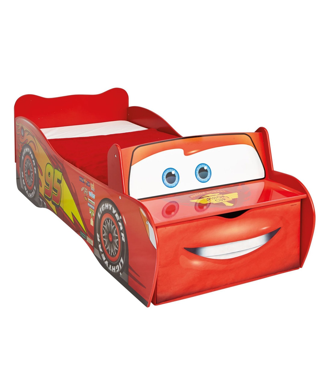 Lightning McQueen Race Car Bed