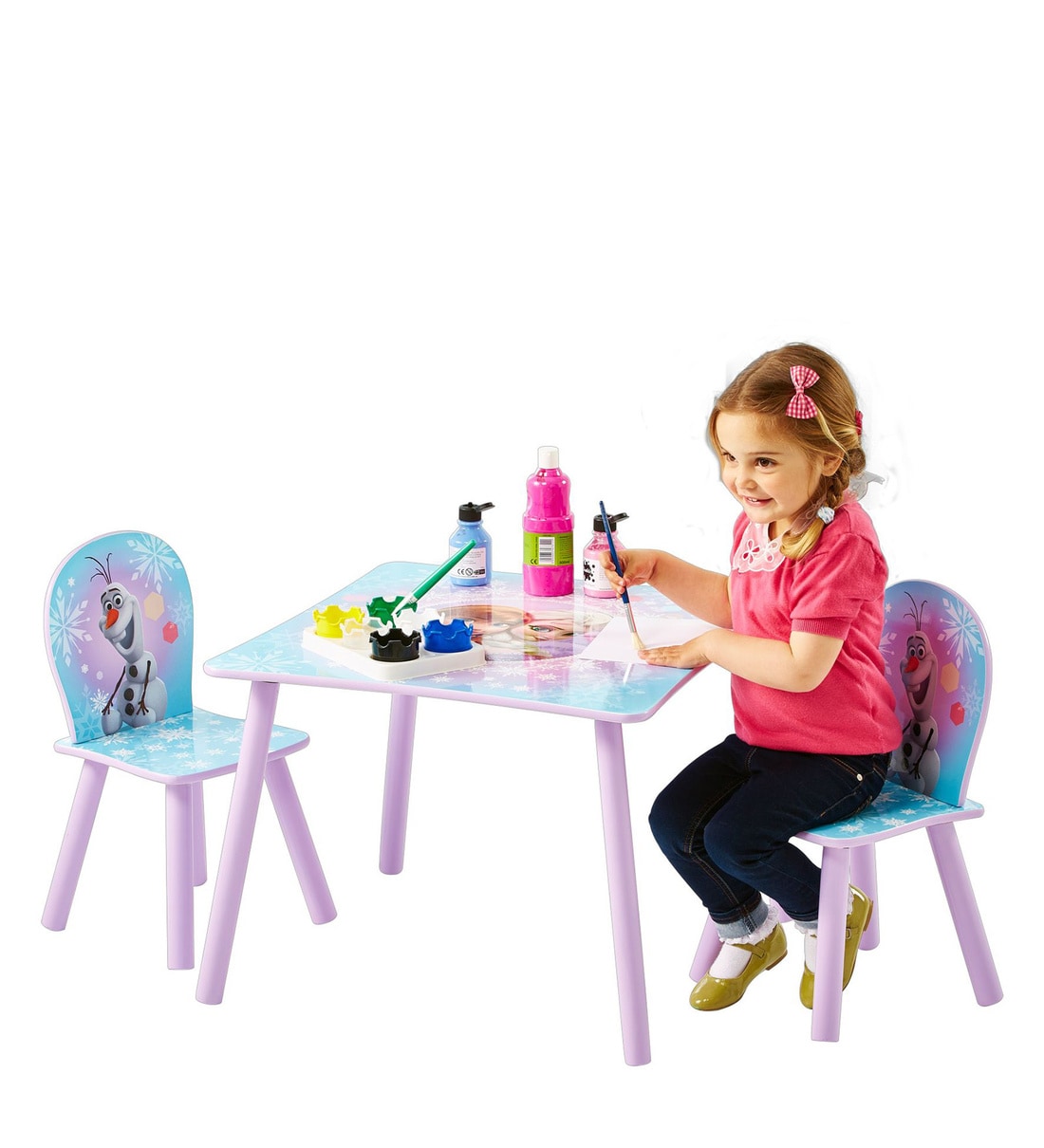 disney frozen table & chair set