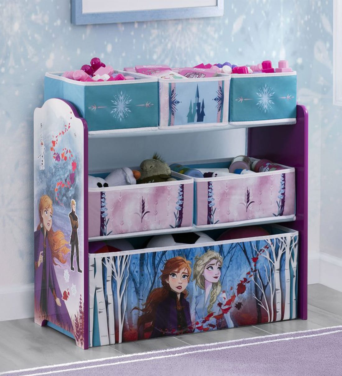 frozen deluxe toy organizer