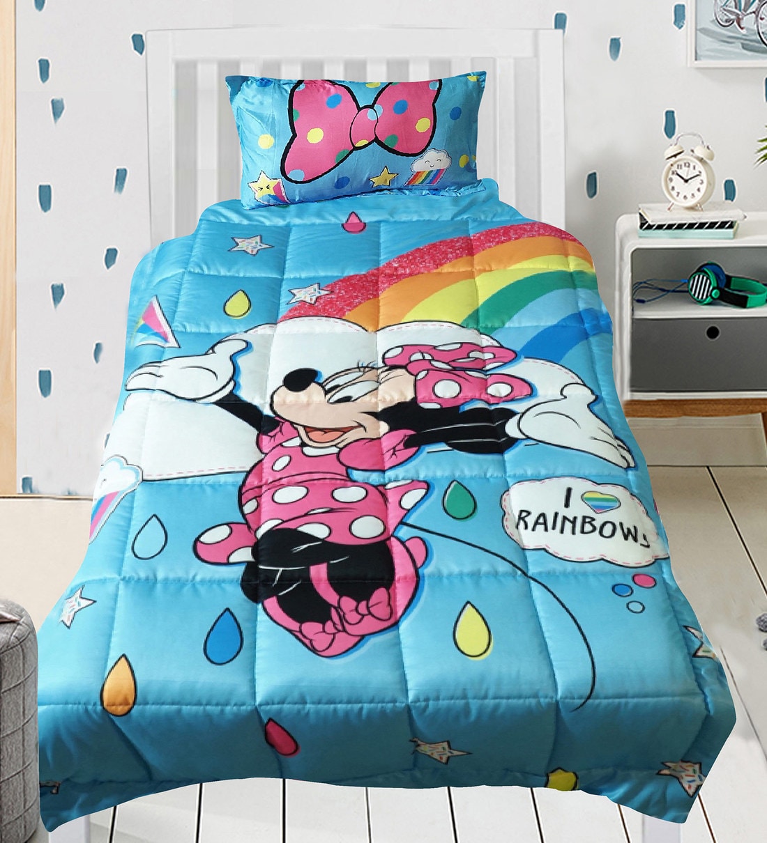 minnie mouse single bed set