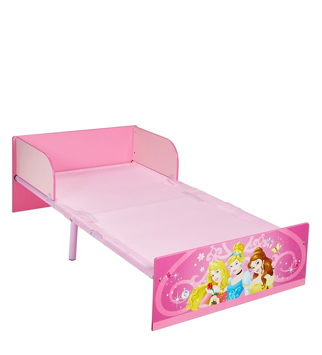 Buy Disney Princess Toddler Bed in Pink Colour by Cot & Candy Online