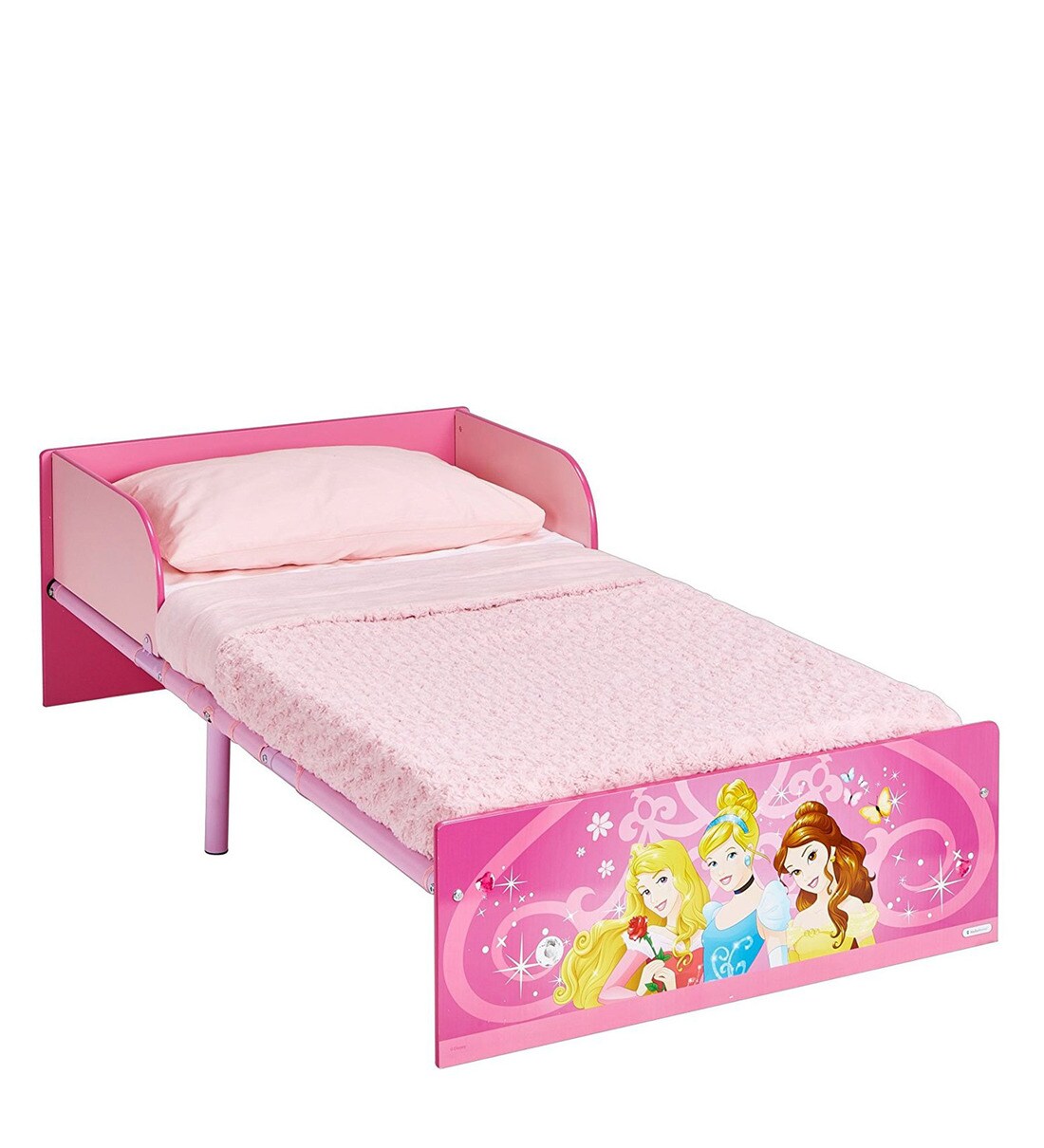 Buy Disney Princess Toddler Bed in Pink Colour by Cot & Candy Online