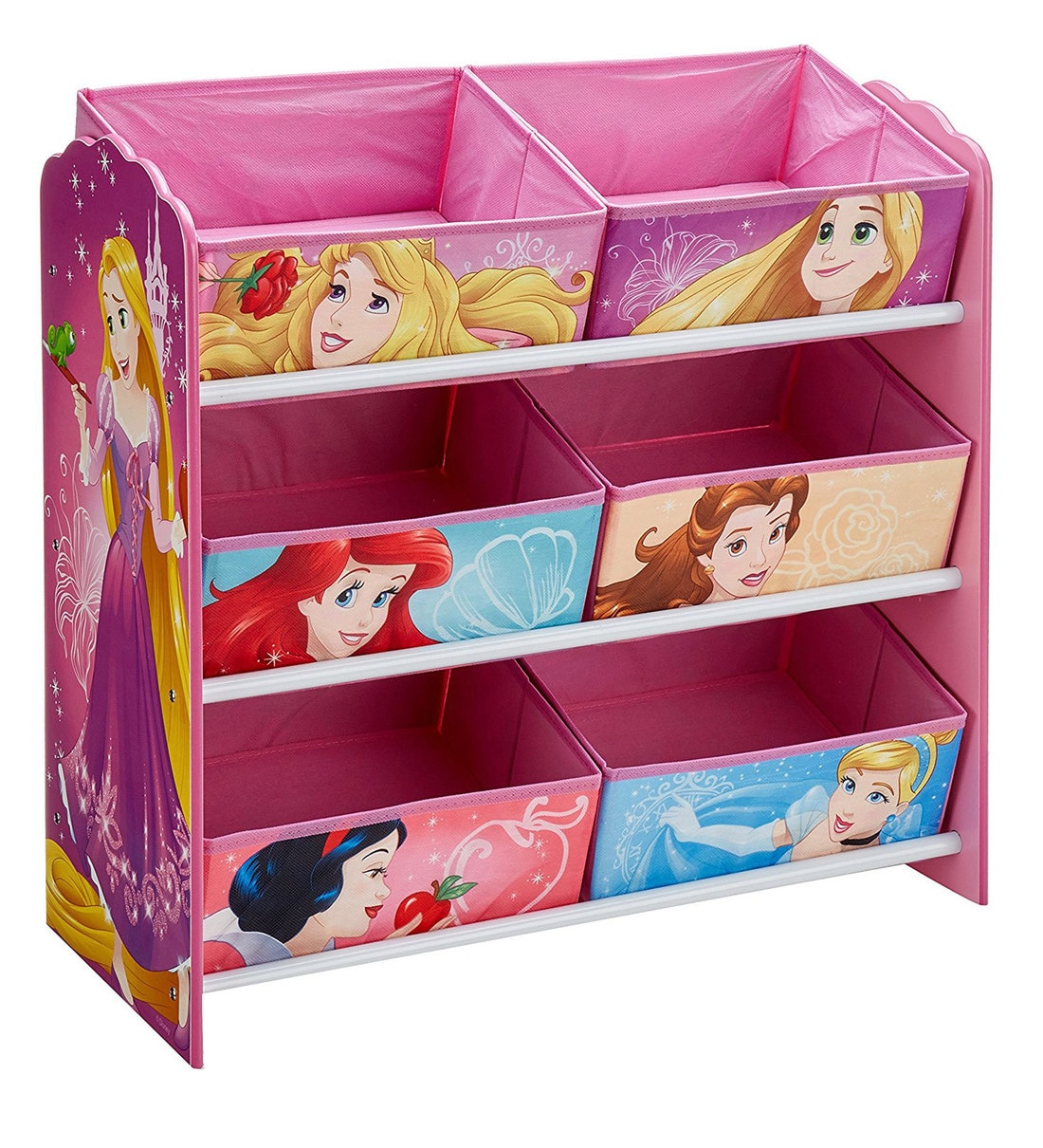 princess toy organizer nine bins