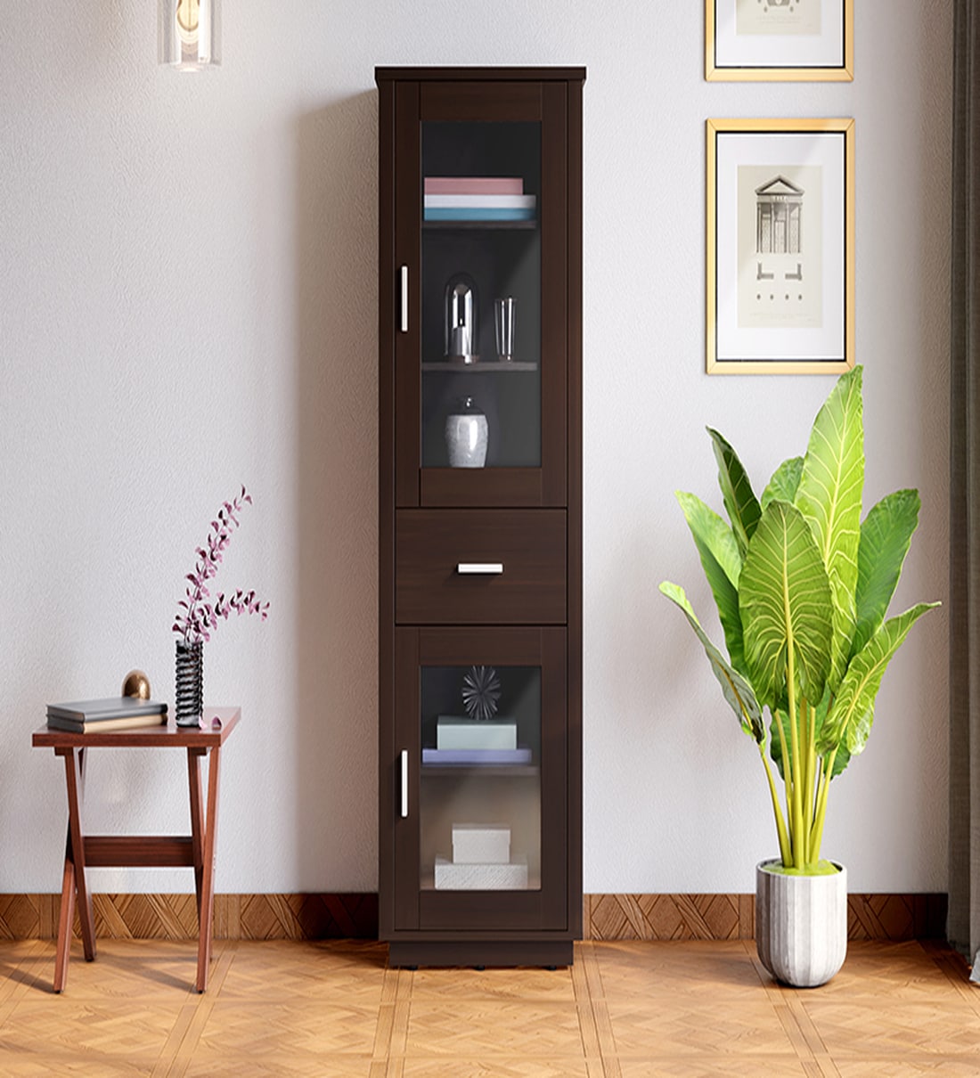 Buy Display Med Book Shelf in Cherry Colour at 17 OFF by Godrej