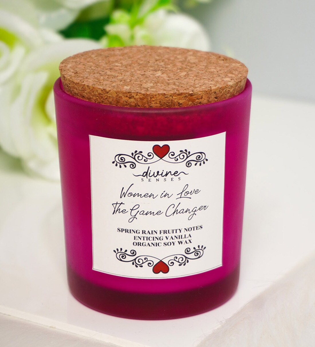 Buy Love Vanilla Soy Wax Scented Jar Candle At 23 Off By Divine Senses Pepperfry