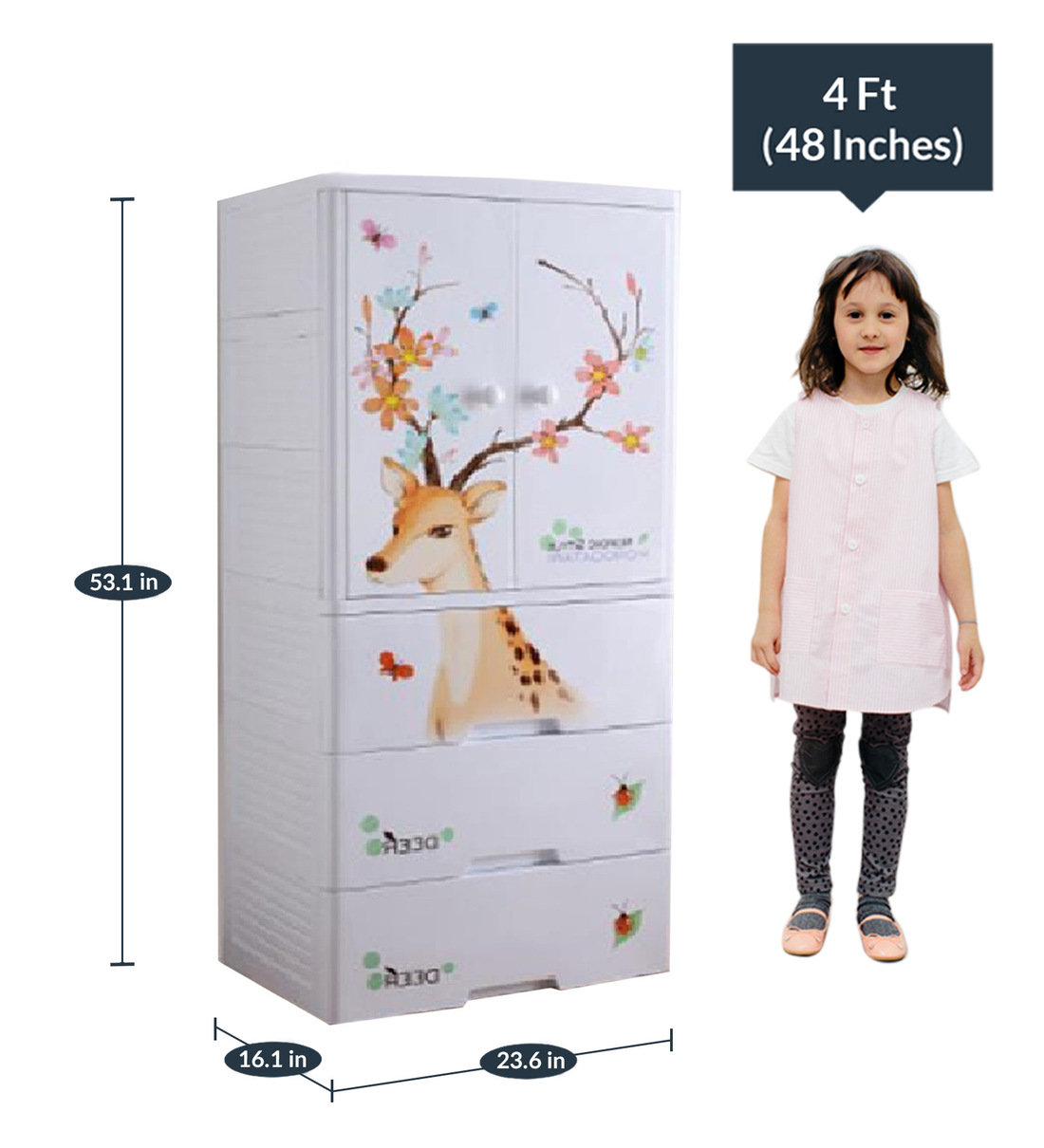 Pepperfry clearance baby wardrobe