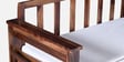 Diamond Sheesham Wood Pull Out 3 Seater Sofa Cum Bed In Provincial Teak Finish With Storage