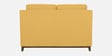 Diego Fabric 2 Seater Sofa In Camel Yellow Colour