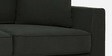Diego Fabric 2 Seater Sofa In Charcoal Grey Colour