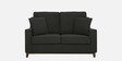 Diego Fabric 2 Seater Sofa In Charcoal Grey Colour