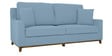 Diego Fabric 3 Seater Sofa In Ice Blue Colour