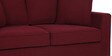Diego 2 Seater Sofa in Garnet Red Colour Diego 2 Seater Sofa in Garnet Red Colour